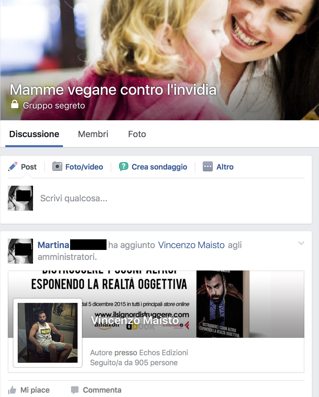 MAMME VEGANE CONTRO L'INVIDIA 2: GIÙ LA MASCHERA