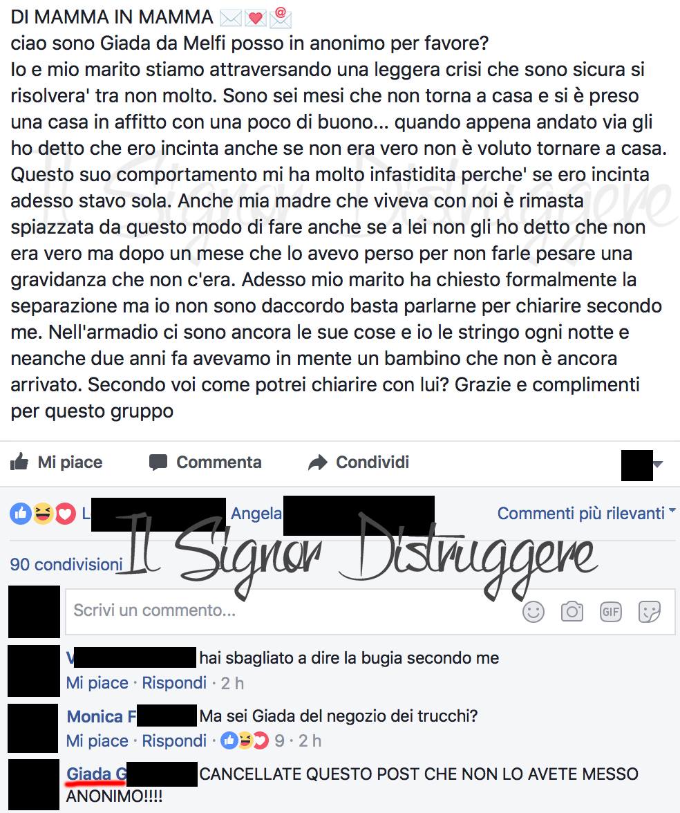 I TEMIBILI AVVERSARI DELLA PAGINA: IL CASO DI GIADA DA MELFI