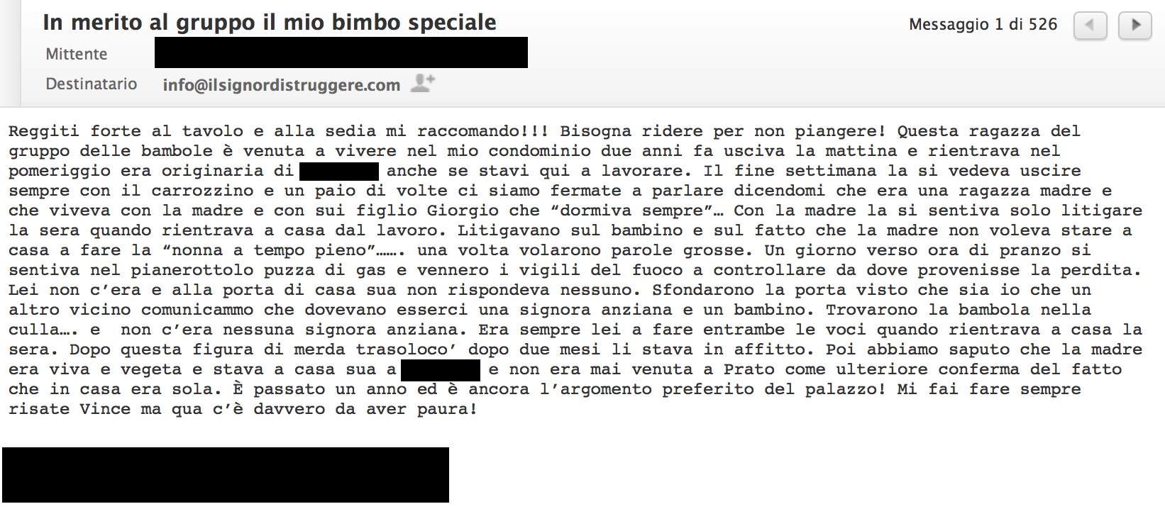 IL MIO BIMBO SPECIALE ep 5 "La Nonna"