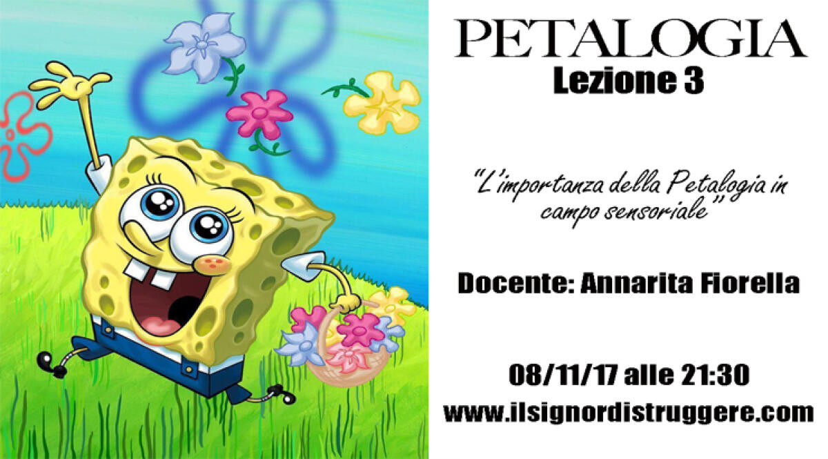 LA PETALOGIA - Lezione 3 - 