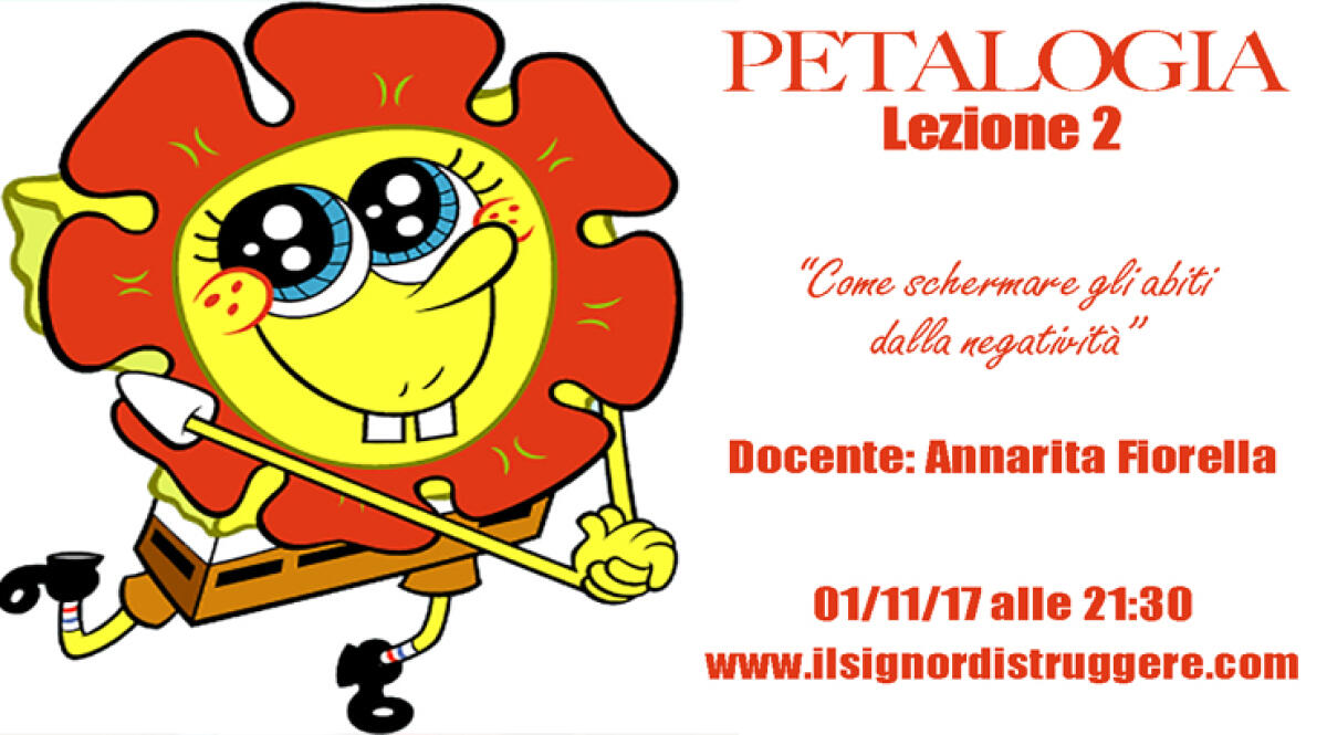 LA PETALOGIA - Lezione 2 - 