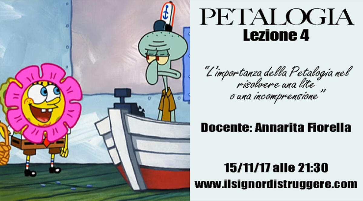 LA PETALOGIA - Lezione 4 - 