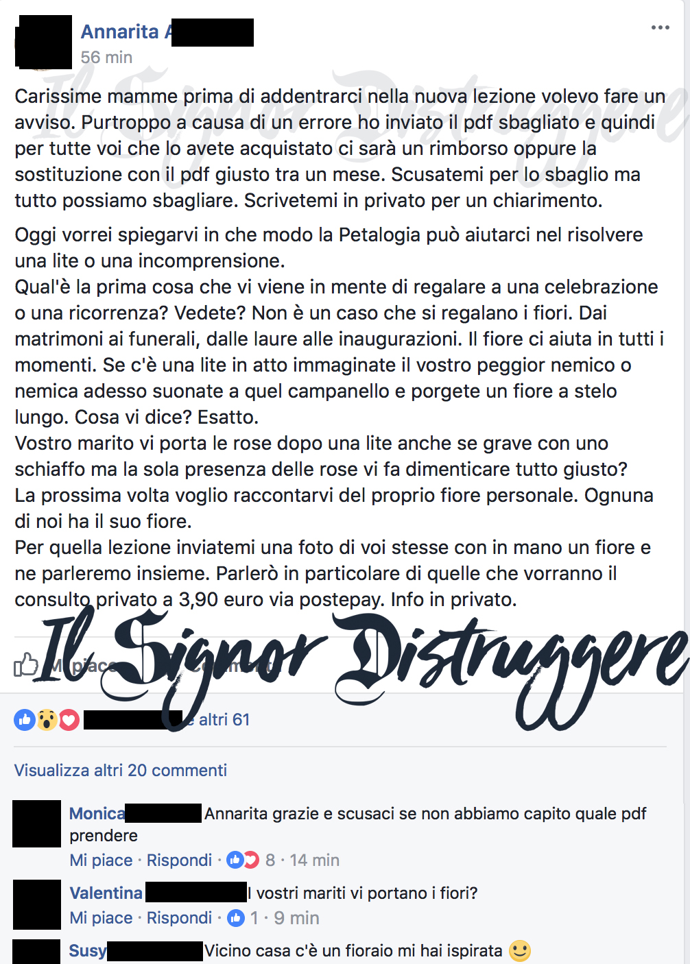 LA PETALOGIA - Lezione 4