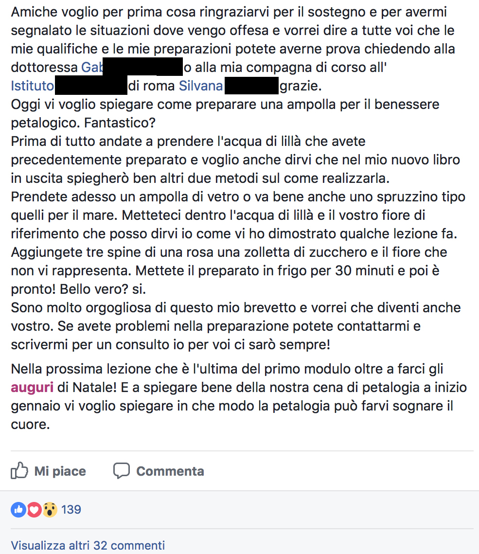 LA PETALOGIA - Lezione 9