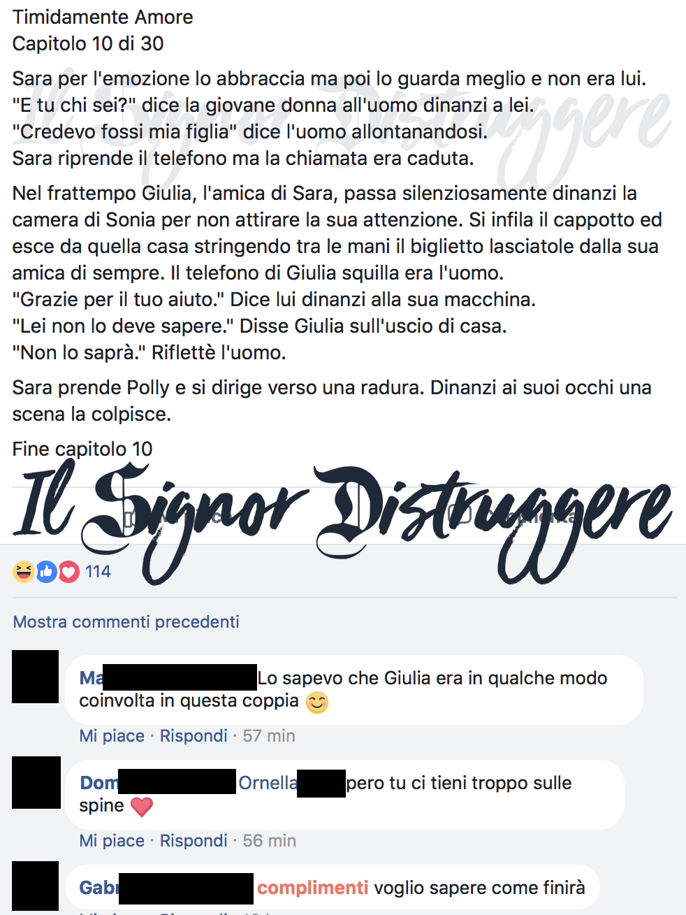 TIMIDAMENTE AMORE CAP 10 - La rivelazione