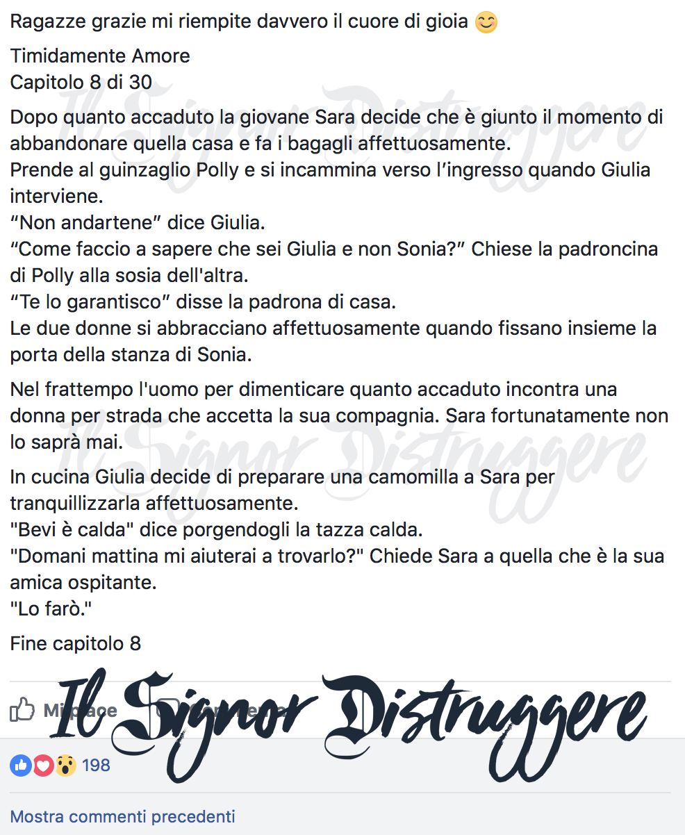TIMIDAMENTE AMORE CAP 8 - Sei davvero tu?