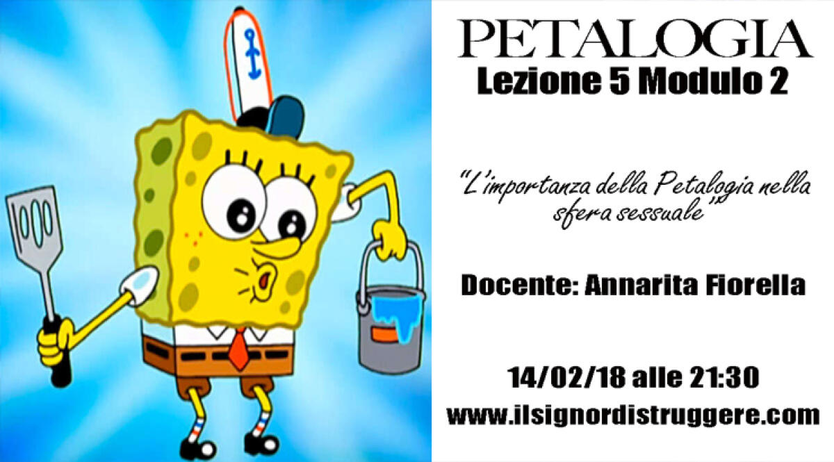 LA PETALOGIA - LEZIONE 5 MODULO 2 - 