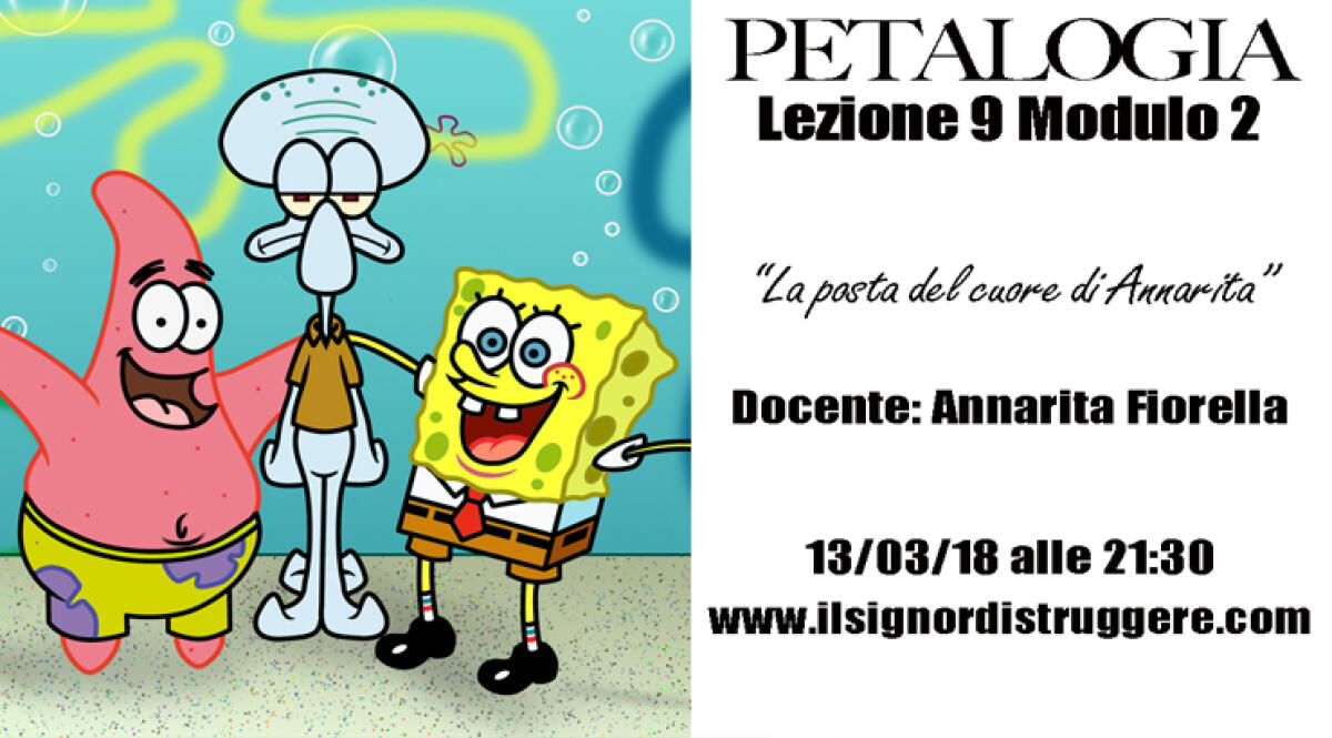 LA PETALOGIA - LEZIONE 9 MODULO 2 - 