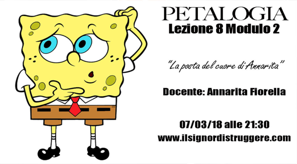 LA PETALOGIA - LEZIONE 8 MODULO 2 - 
