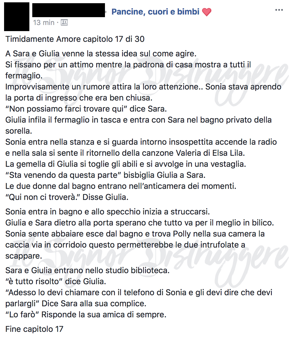 TIMIDAMENTE AMORE CAP 17 - La fuga