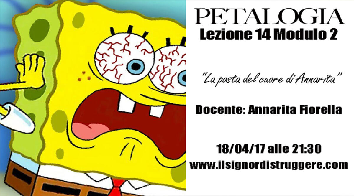 LA PETALOGIA - LEZIONE 14 MODULO 2 - 