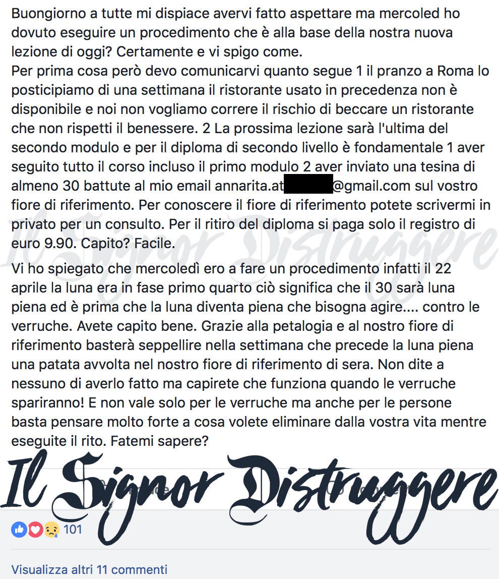 LA PETALOGIA - LEZIONE 15 MODULO 2