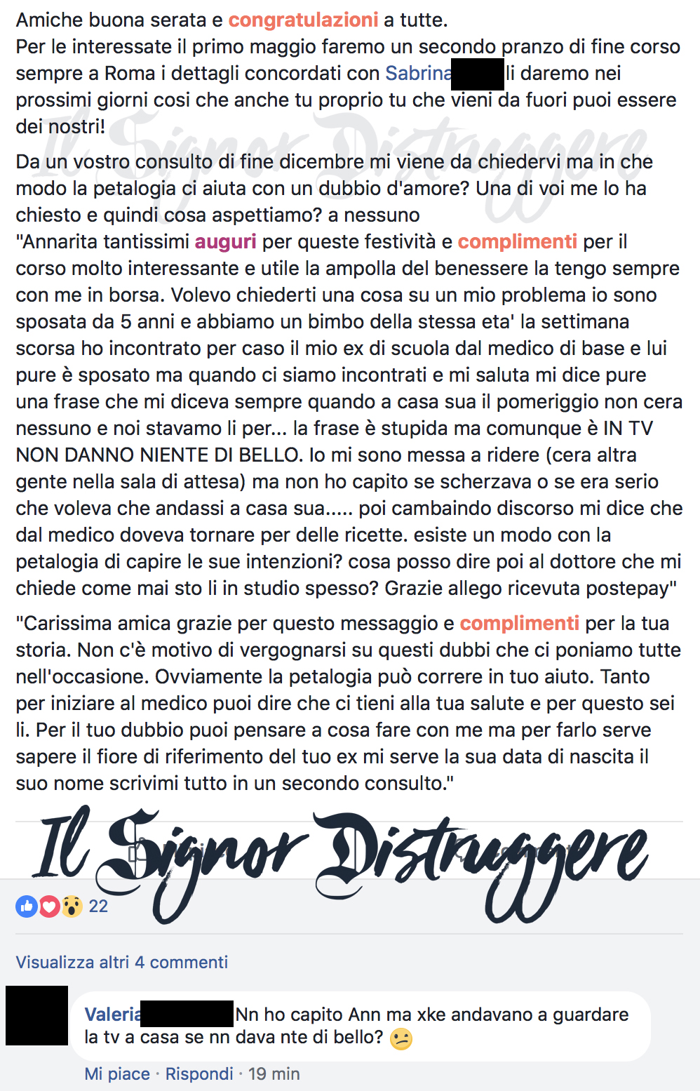 LA PETALOGIA - LEZIONE 13 MODULO 2