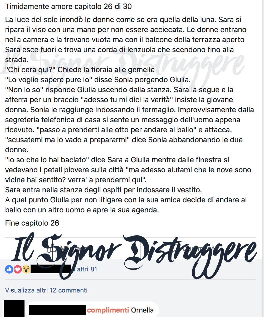 TIMIDAMENTE AMORE CAP 26 - Un altro uomo