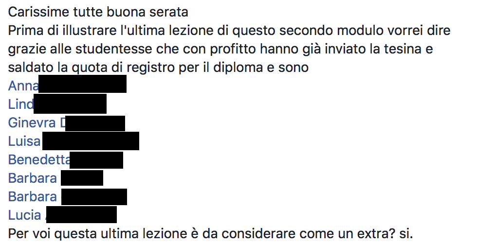 LA PETALOGIA - LEZIONE 16 MODULO 2