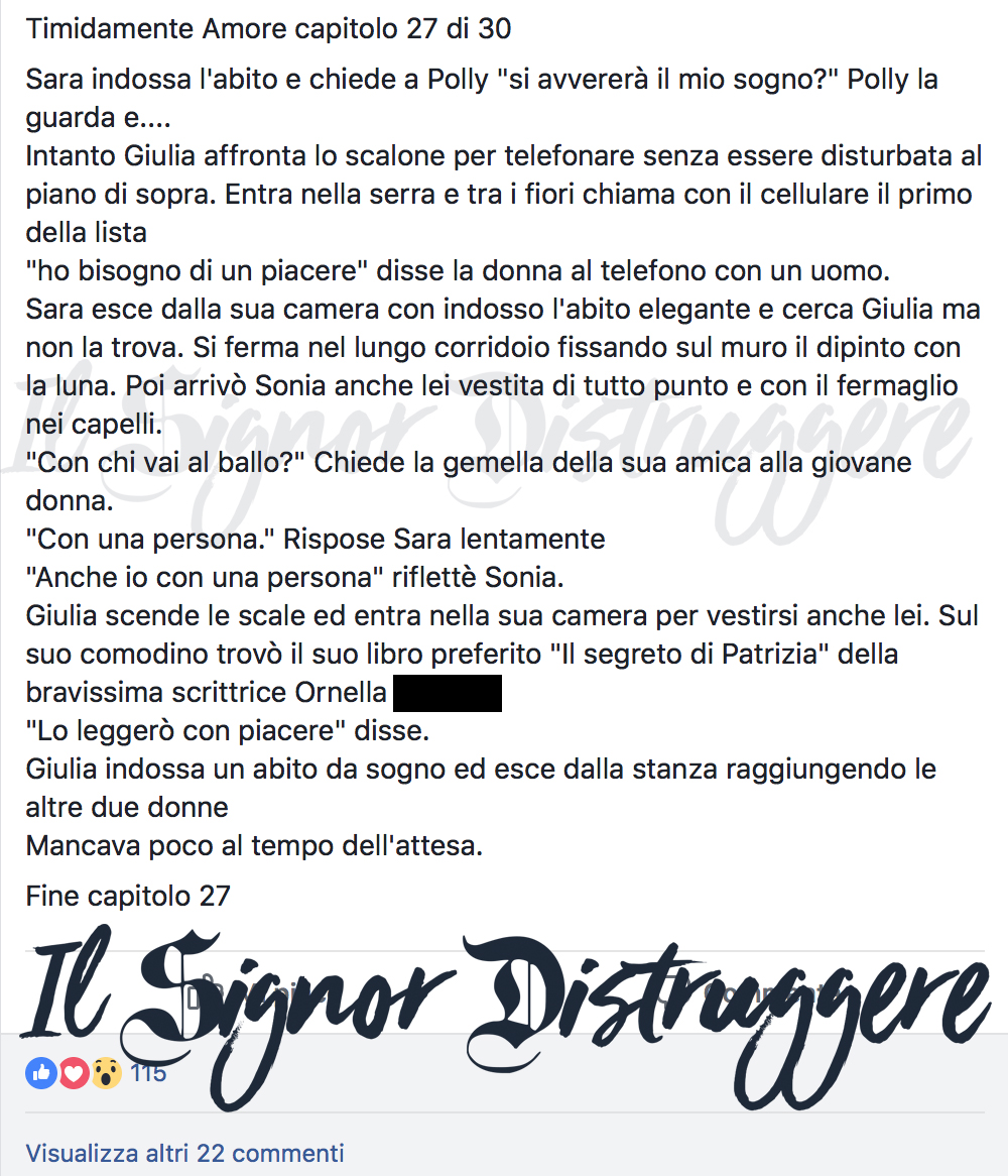TIMIDAMENTE AMORE CAP 27 - Al piano di sopra