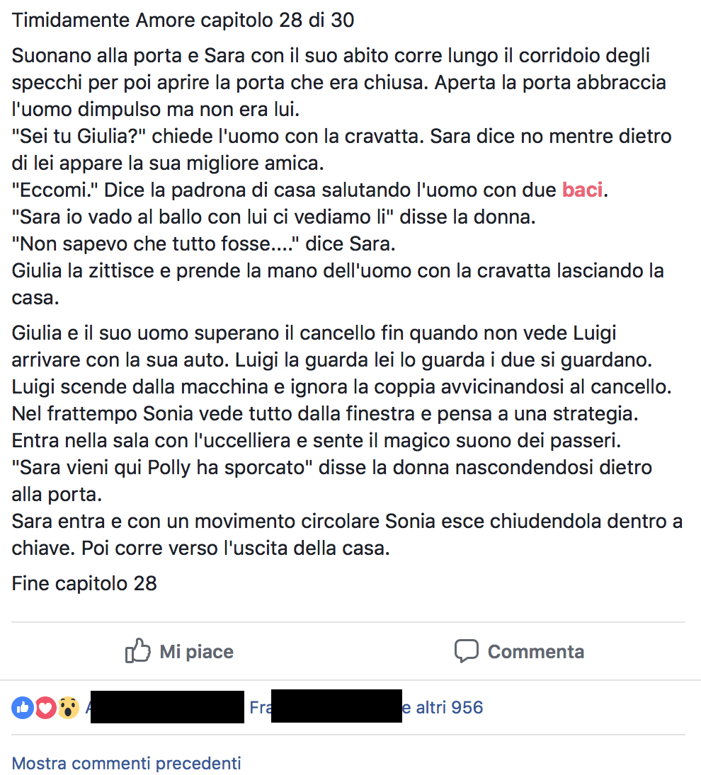 TIMIDAMENTE AMORE CAP 28 - L'uomo di Giulia