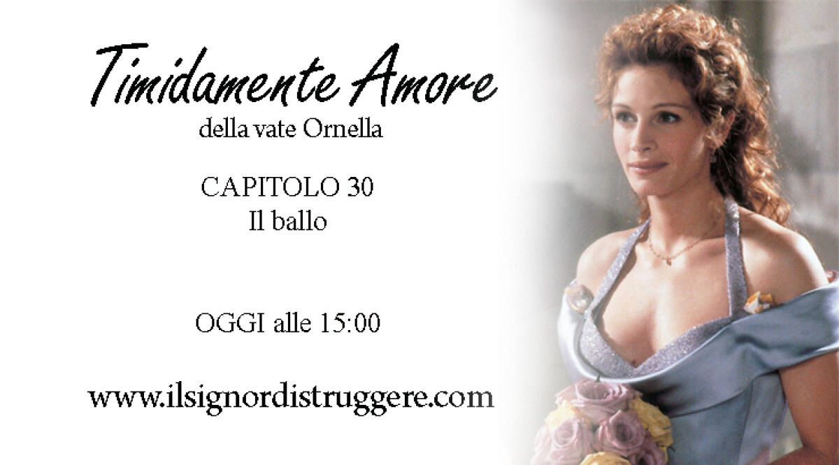 TIMIDAMENTE AMORE CAP 30 - Il ballo - 