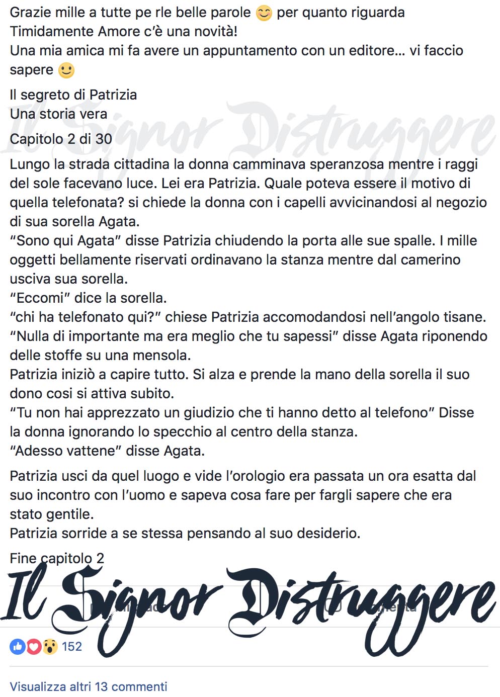 Il SEGRETO DI PATRIZIA - Cap 2 "Il Desiderio"