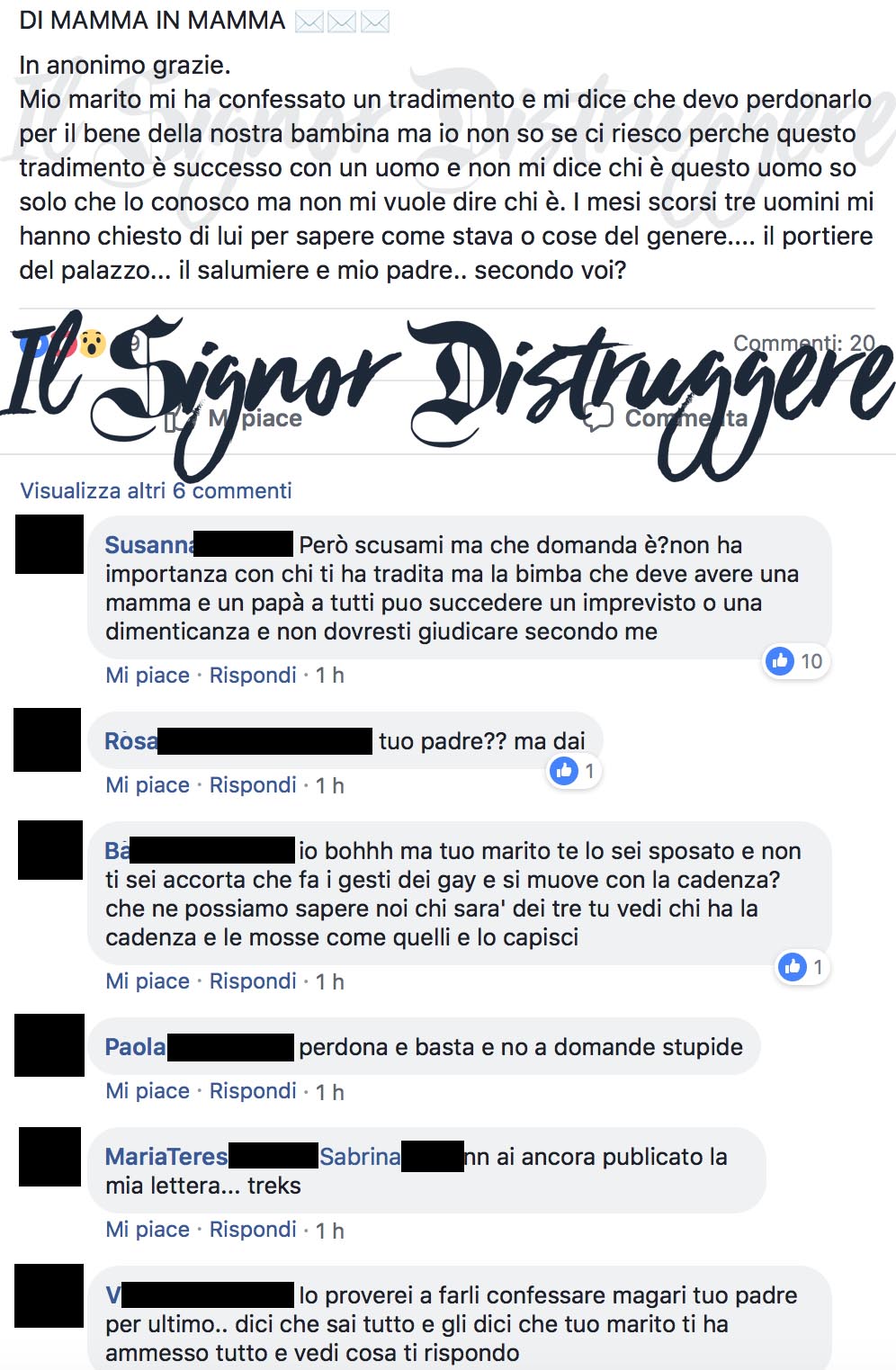 CON CHI MI HA TRADITA?