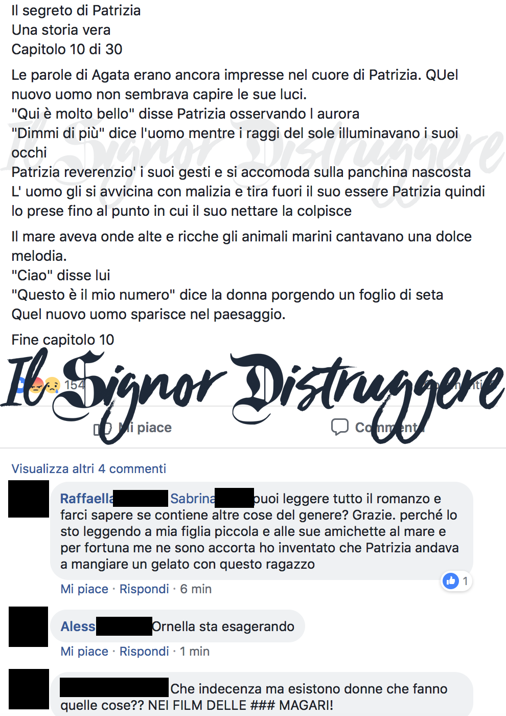 IL SEGRETO DI PATRIZIA CAP 10 - "Un gesto d'amore"