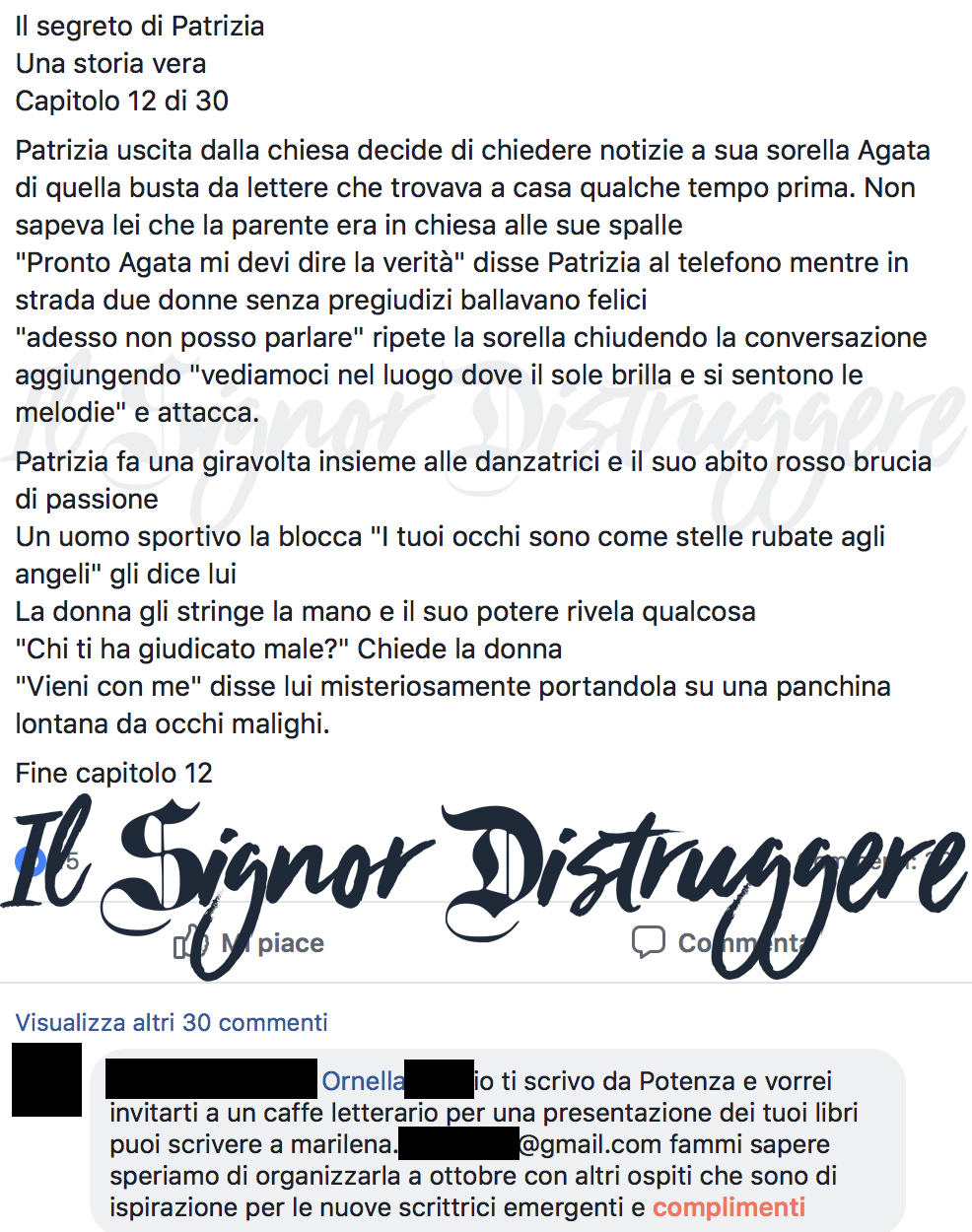 IL SEGRETO DI PATRIZIA CAP 12 - "L'uomo atletico"