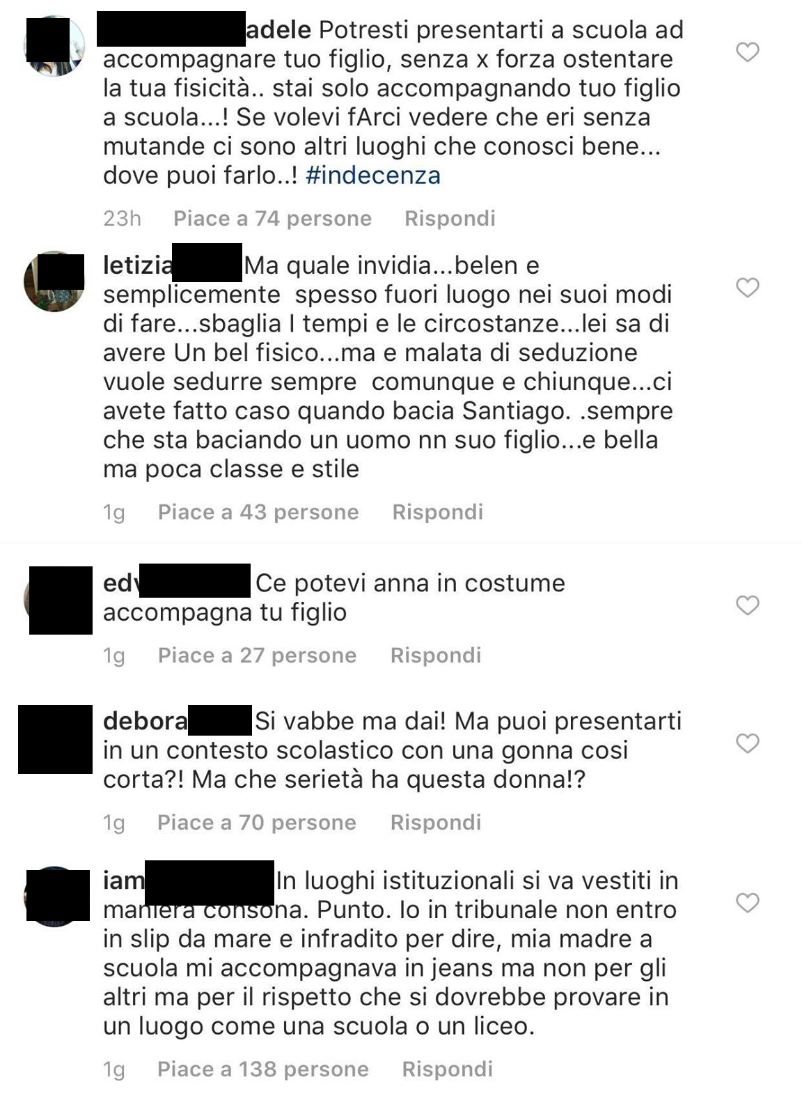 BELEN E LA MINIGONNA