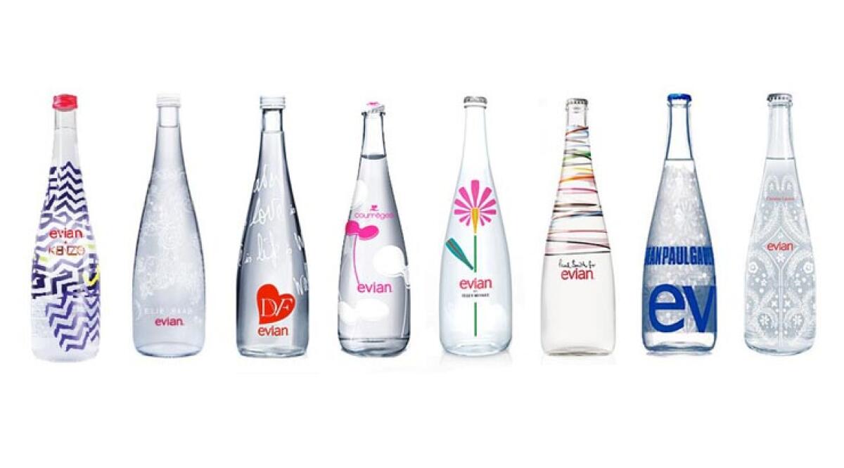 ACQUA EVIAN "CHIARA FERRAGNI" - LA PRECISAZIONE - 