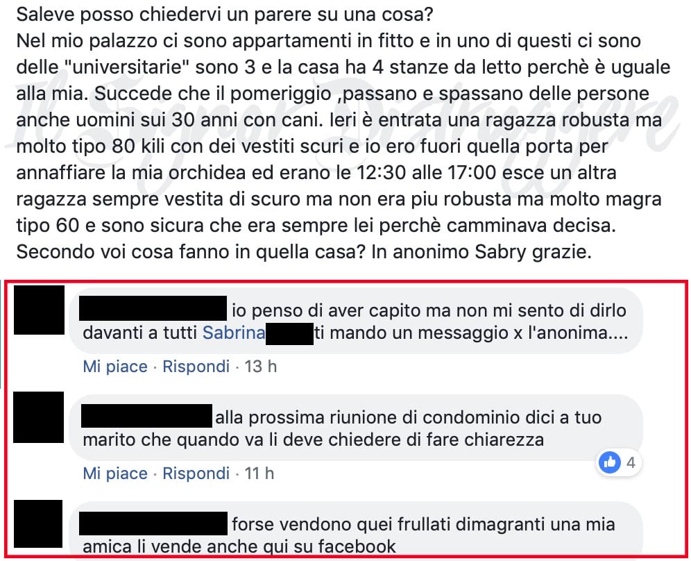COSA FANNO IN QUELLA CASA?