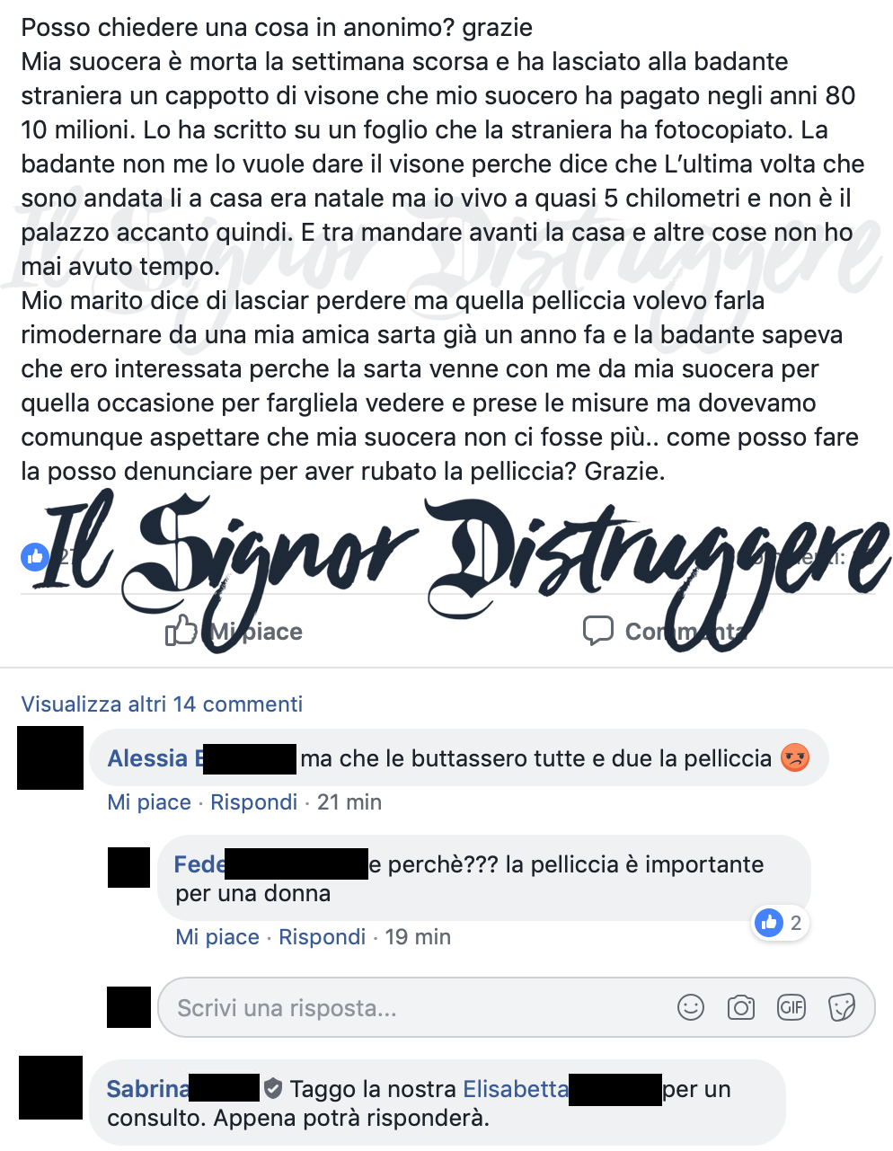 Elisabetta la plurilaureata - ep 2 "Il visone della discordia"