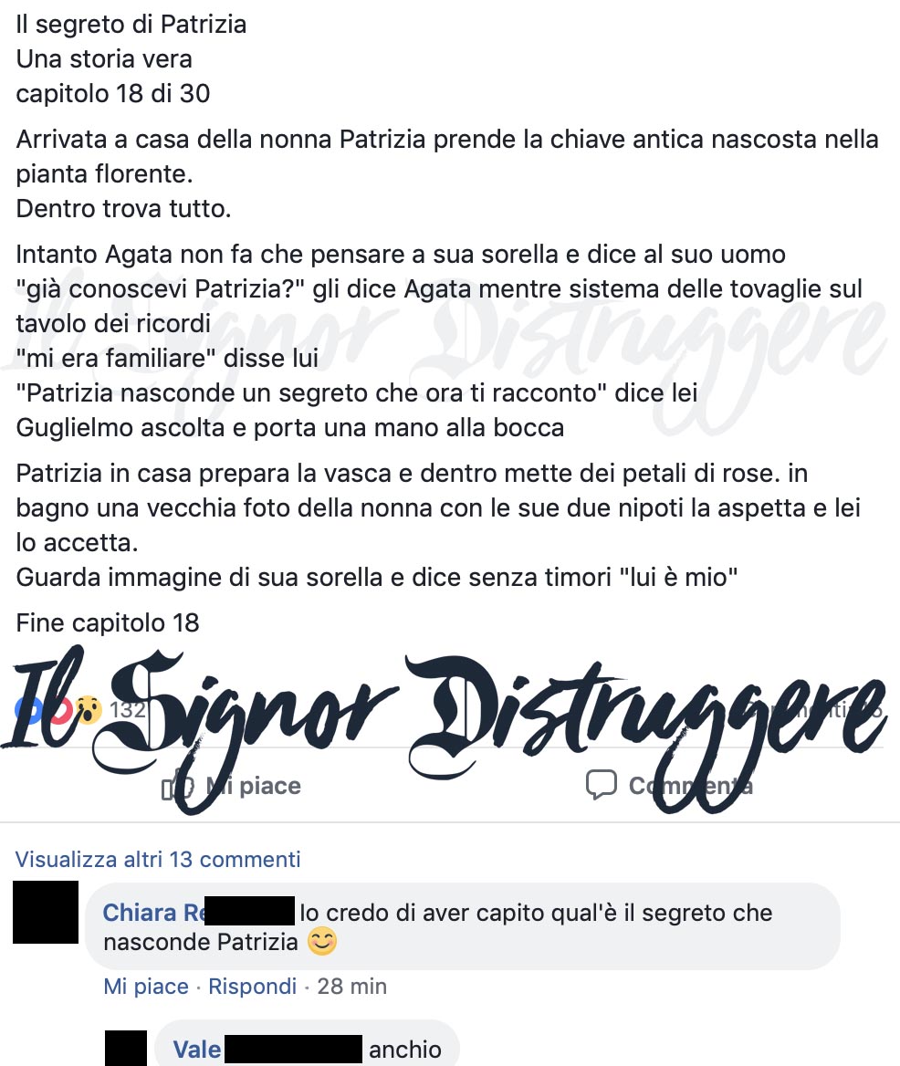 Il SEGRETO DI PATRIZIA CAP 18 - "Lui vuole me"