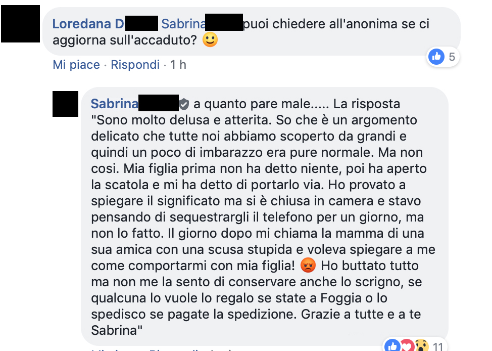 Lo scrigno dell'amore PARTE 2 - "La reazione della figlia"