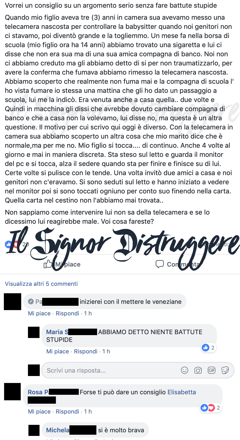 Elisabetta la plurilaureata ep 5 - "Il segaiolo"