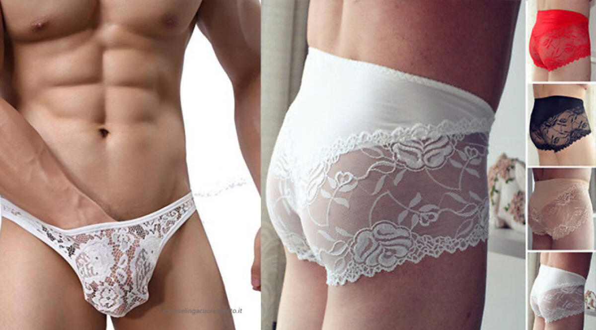 Intimo in pizzo per uomini: la nuova “moda” - 
