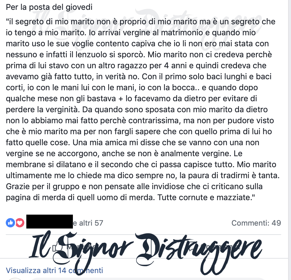 I Segreti dei nostri mariti ep 37 - "La verginità an#le