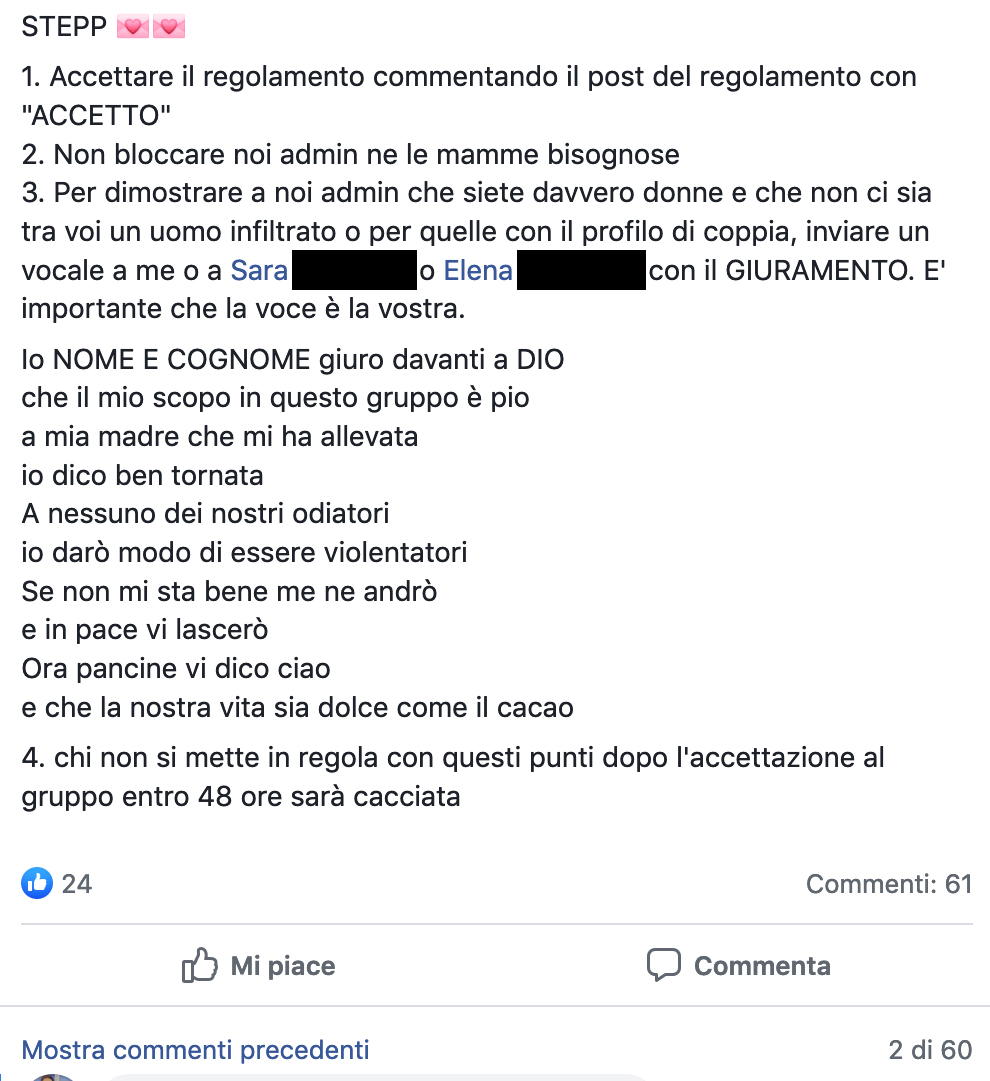 IL GIURAMENTO