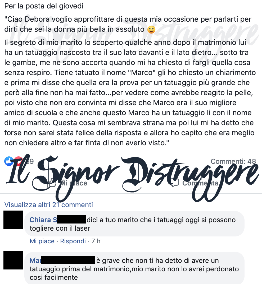 I SEGRETI DEI NOSTRI MARITI ep 50 - "Il tatuaggio"