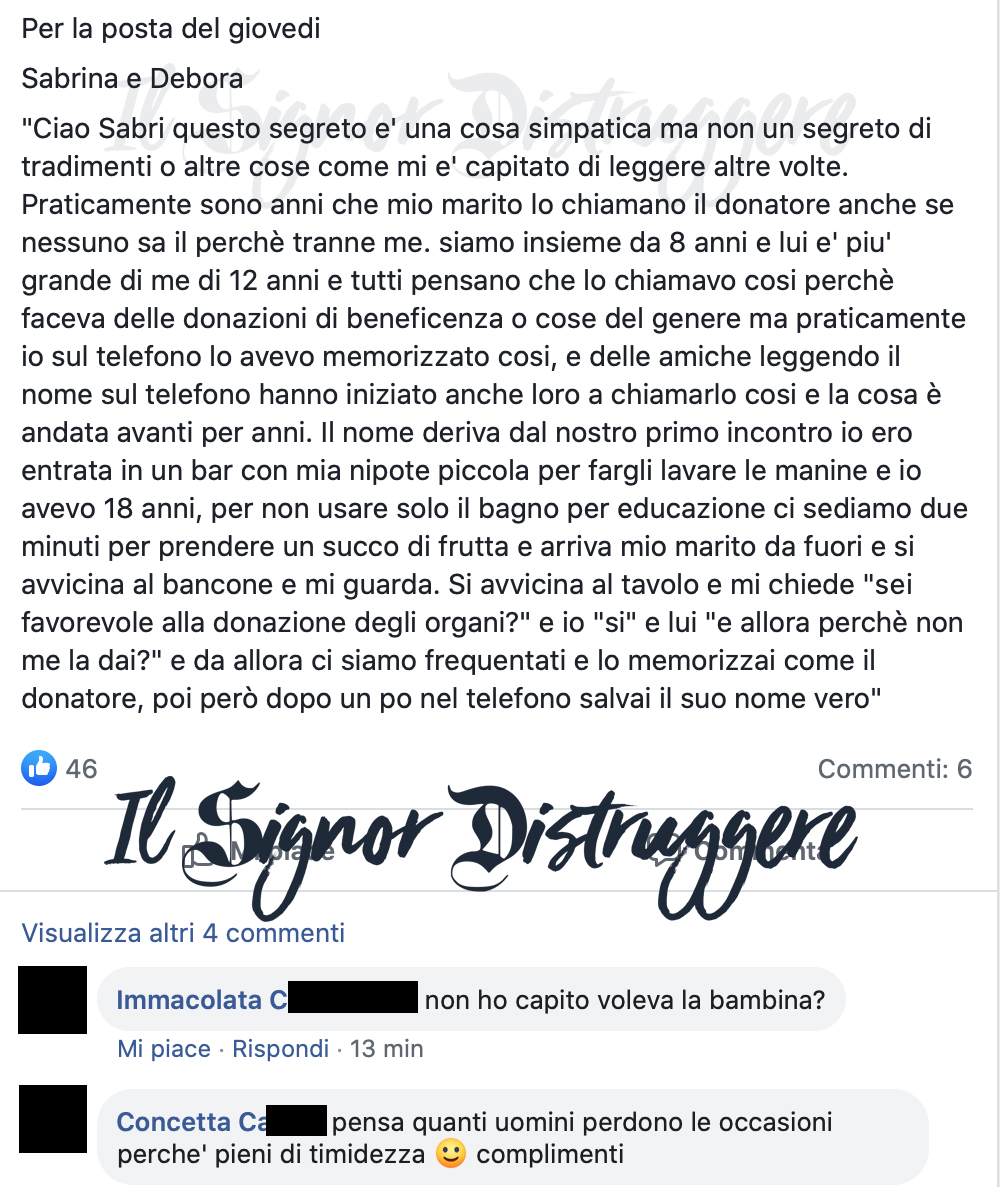 I SEGRETI DEI NOSTRI MARITI ep 76 - "Il donatore"