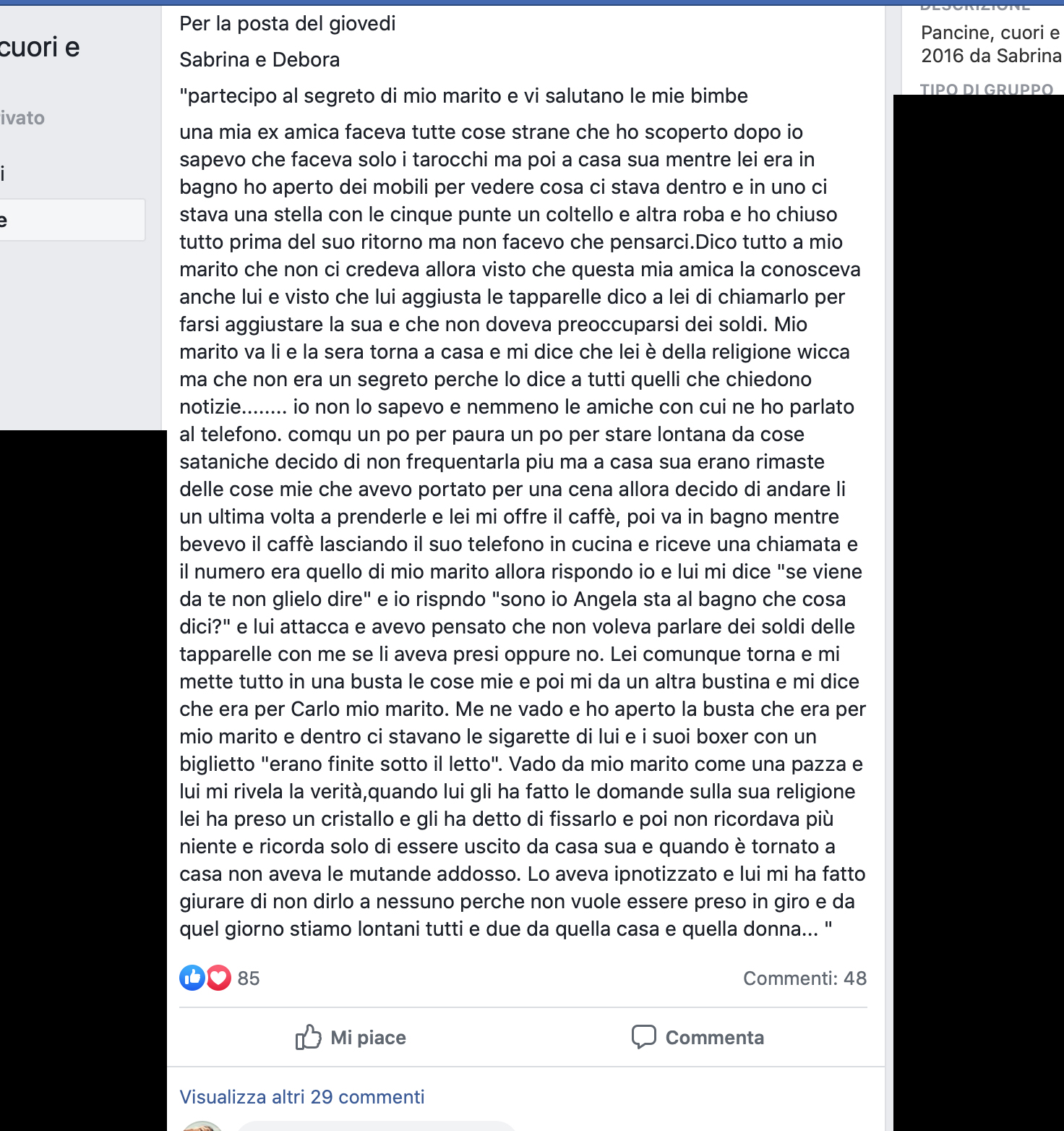 I SEGRETI DEI NOSTRI MARITI ep 82 - "L'ipnosi"