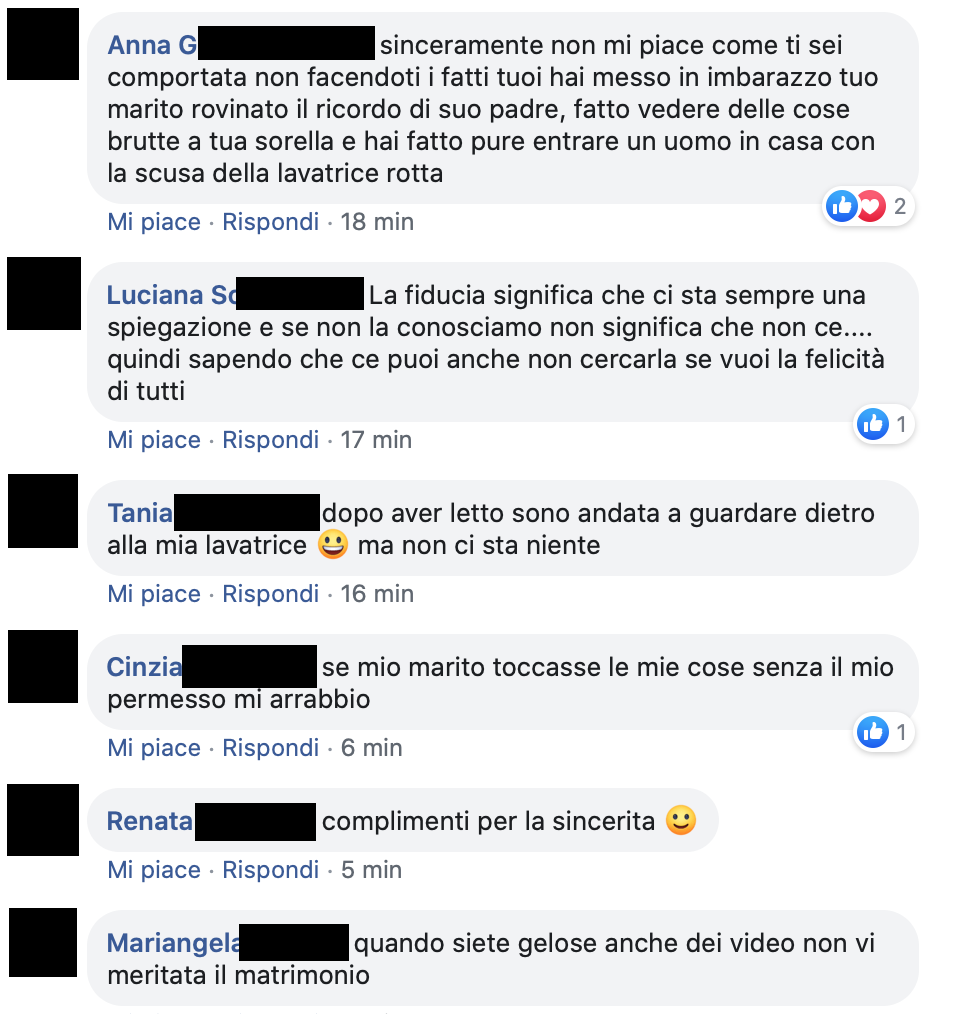 I SEGRETI DEI NOSTRI MARITI ep 105 - "Dietro la lavatrice"