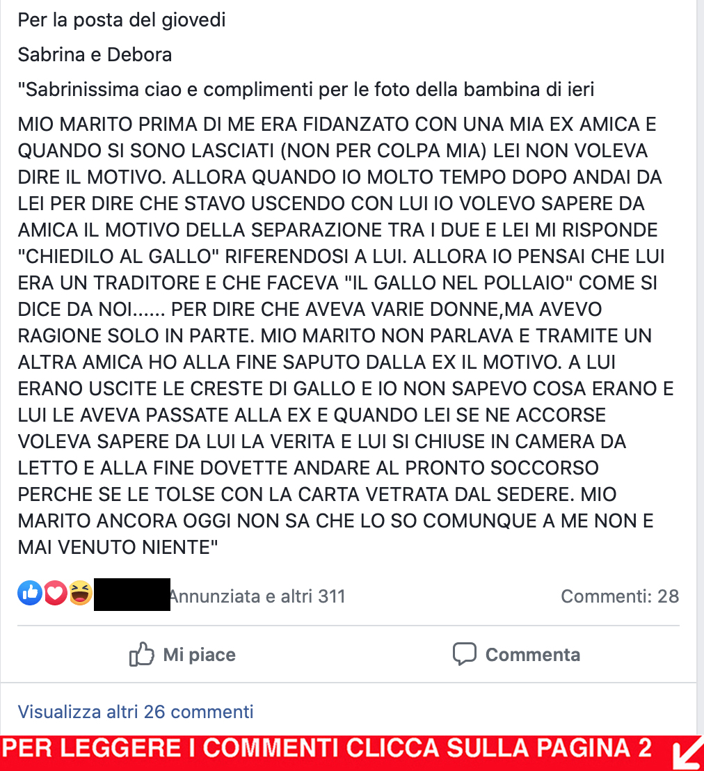 I SEGRETI DEI NOSTRI MARITI - ep 110 "Il Gallo"