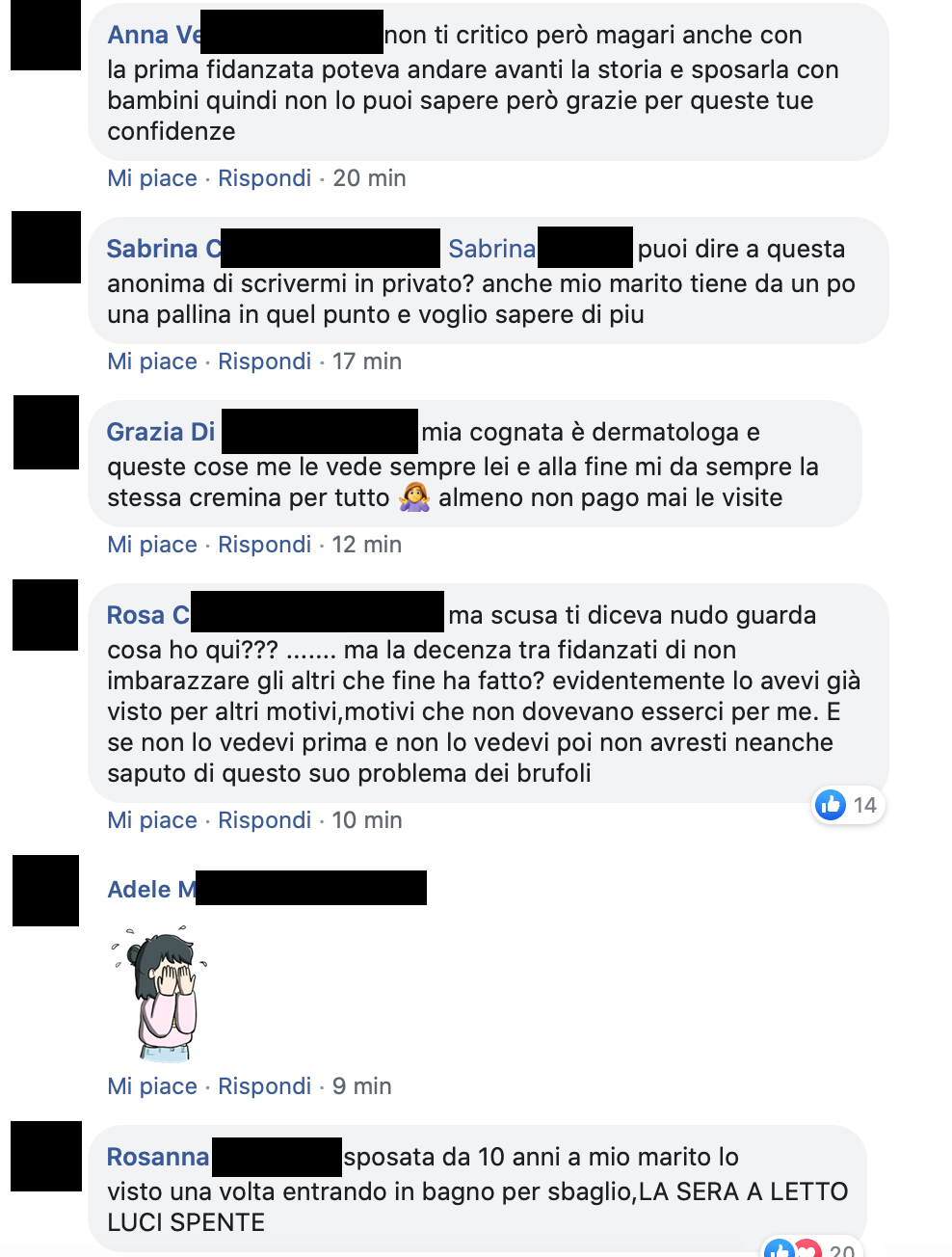I SEGRETI DEI NOSTRI MARITI ep 113 - "Il brufolo"