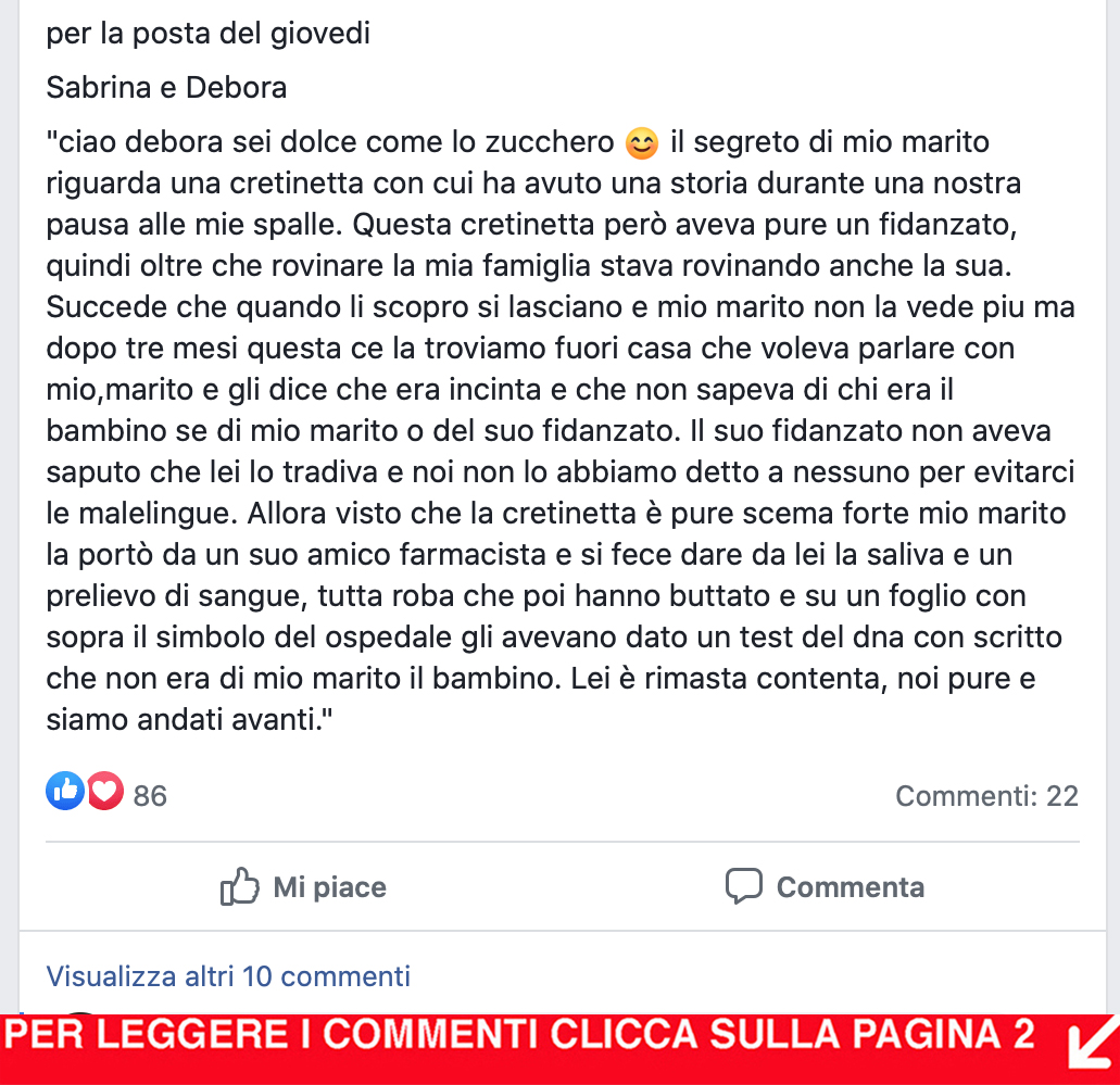 I SEGRETI DEI NOSTRI MARITI ep 112 - "Il test del DNA"