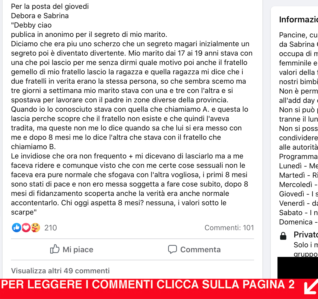 I SEGRETI DEI NOSTRI MARITI ep 121 - "Il fratello gemello"