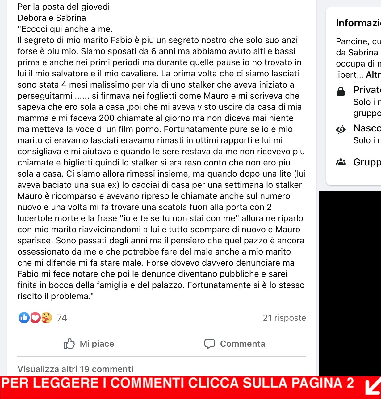 I SEGRETI DEI NOSTRI MARITI ep 138 - "Lo stalker"
