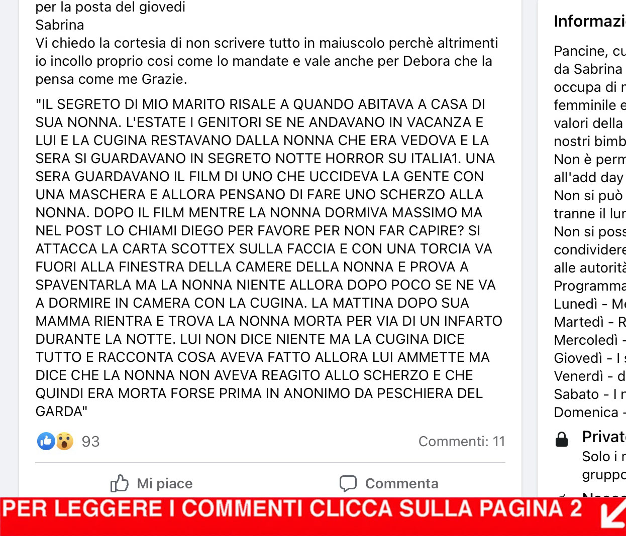 I SEGRETI DEI NOSTRI MARITI ep 144 - "Notte Horror"