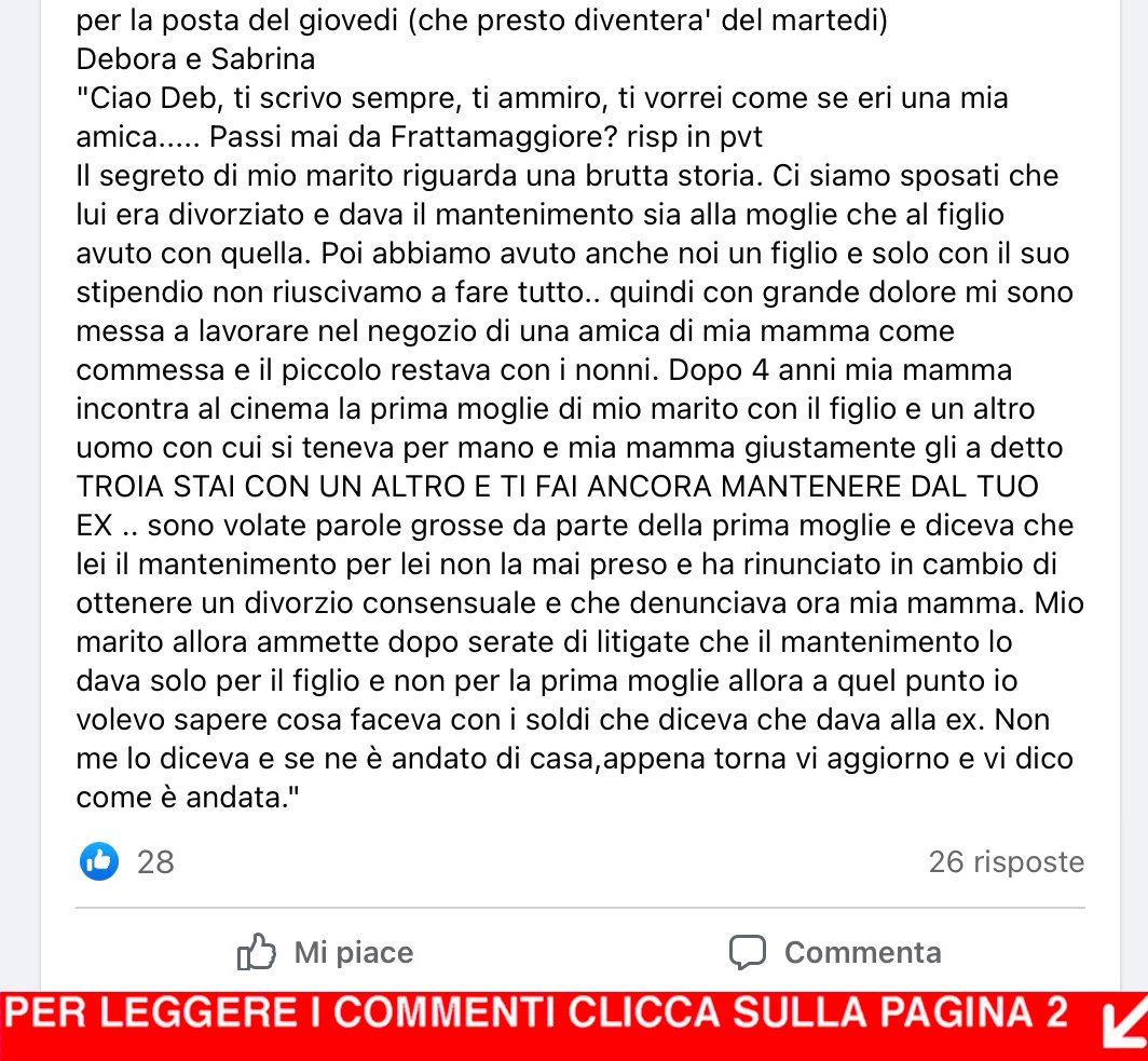 I SEGRETI DEI NOSTRI MARITI ep 152 - "Il mantenimento"