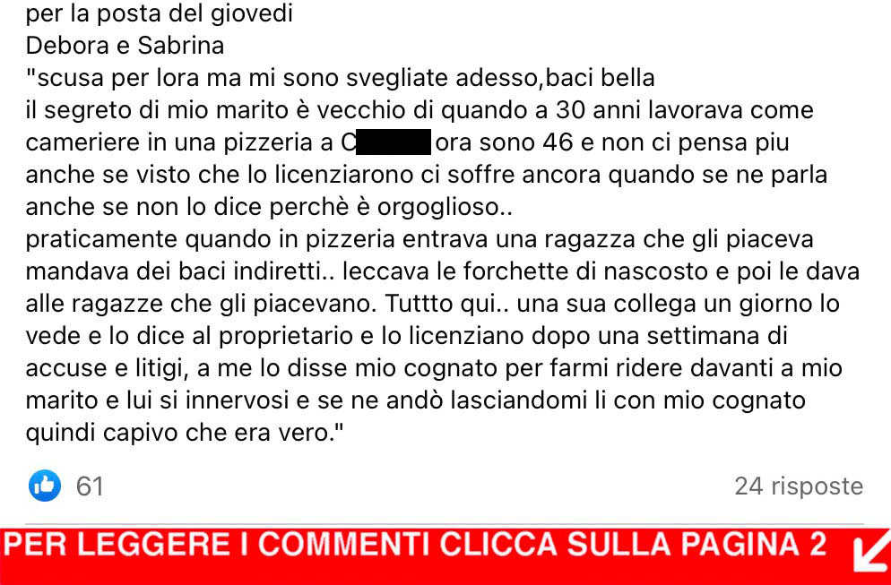 I SEGRETI DEI NOSTRI MARITI ep 162 - "La buona forchetta"