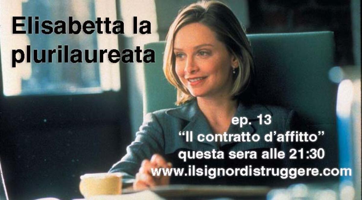 Elisabetta la plurilaureata ep 13 - "Il contratto d'affitto" - 