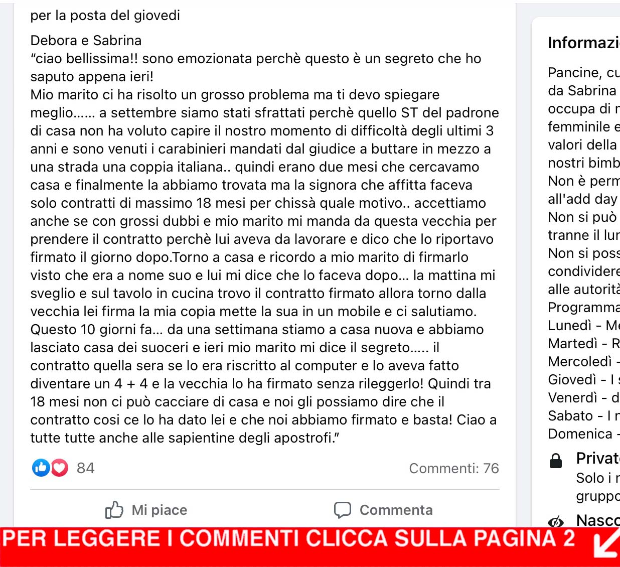 I SEGRETI DEI NOSTRI MARITI - ep 171 "Il contratto"